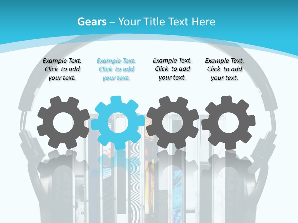 Optical Equipment Group PowerPoint Template