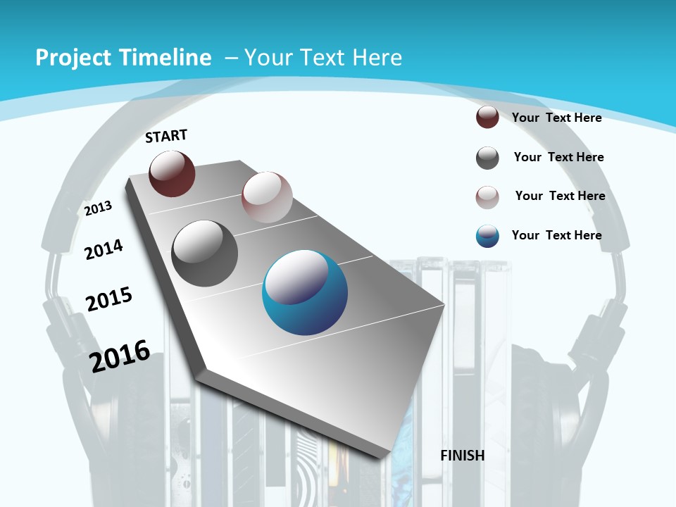 Optical Equipment Group PowerPoint Template