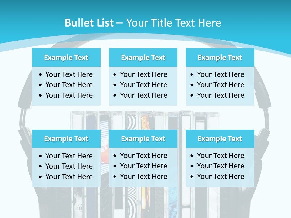 Optical Equipment Group PowerPoint Template