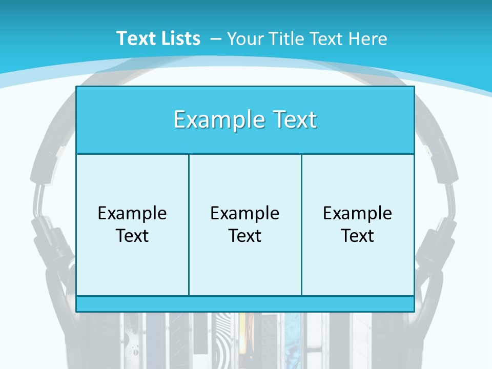 Optical Equipment Group PowerPoint Template