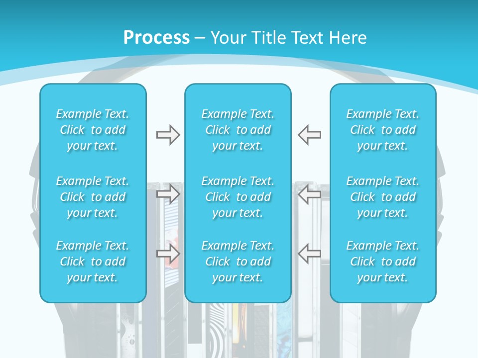 Optical Equipment Group PowerPoint Template