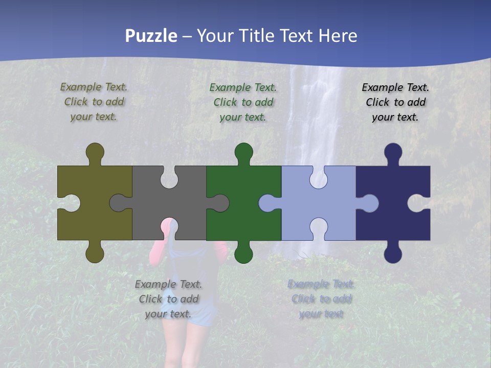 Forest Fitness Lush PowerPoint Template