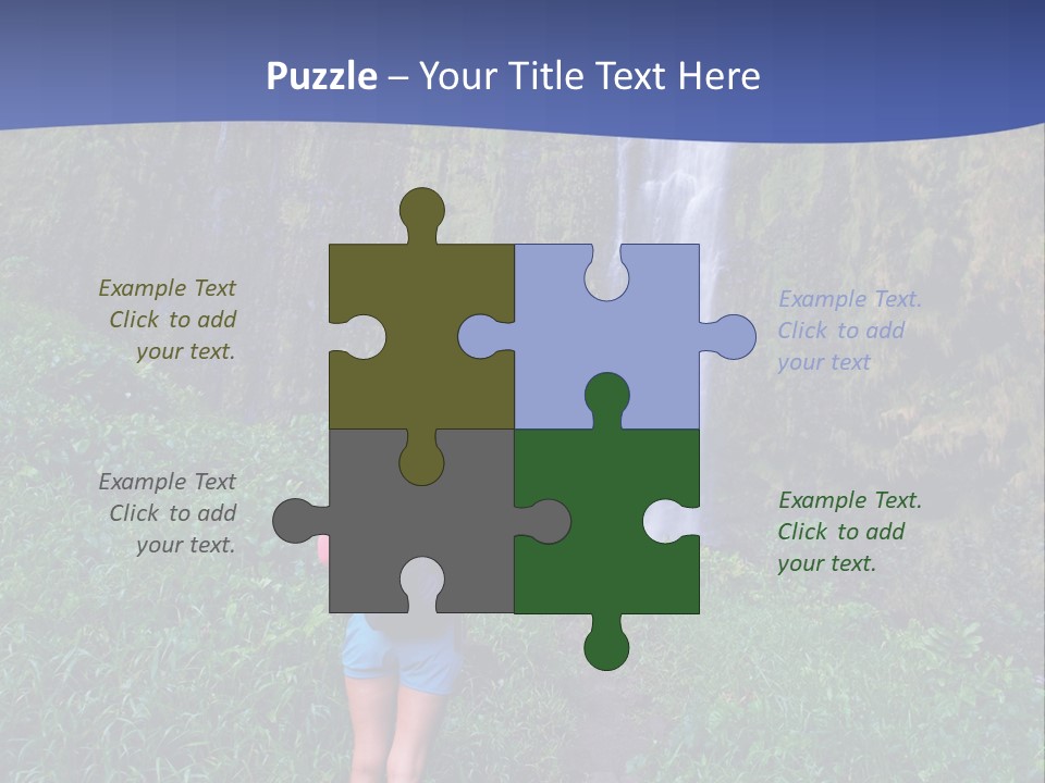 Forest Fitness Lush PowerPoint Template