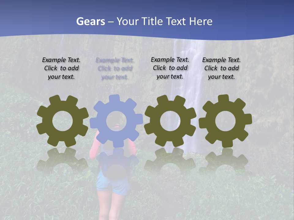 Forest Fitness Lush PowerPoint Template