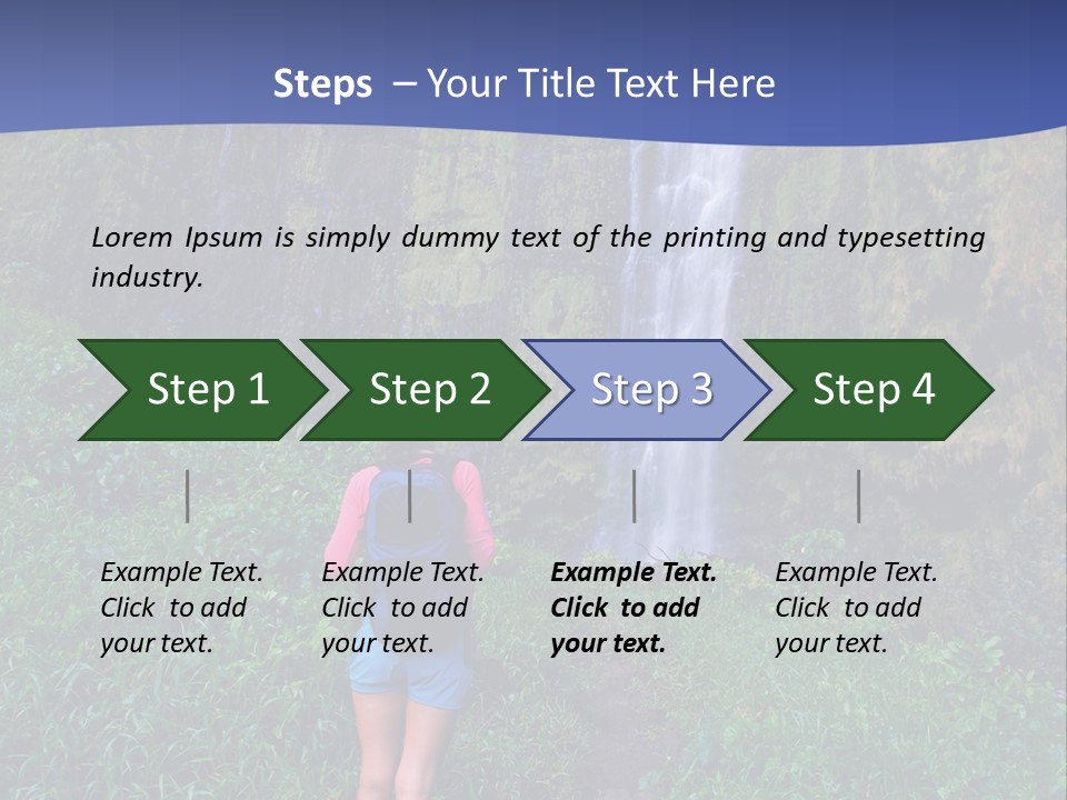 Forest Fitness Lush PowerPoint Template