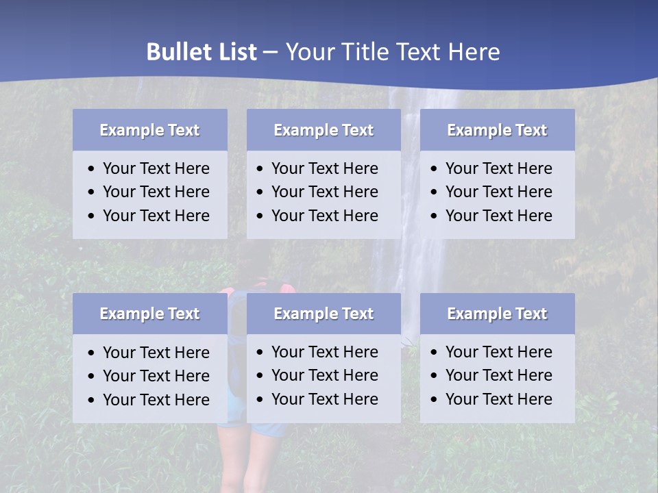 Forest Fitness Lush PowerPoint Template