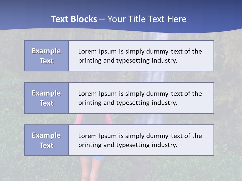 Forest Fitness Lush PowerPoint Template