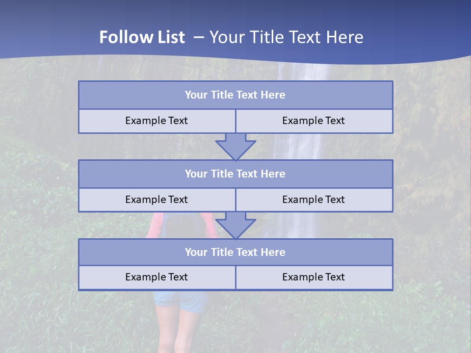 Forest Fitness Lush PowerPoint Template