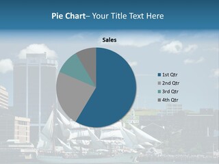 District Skyline Economy PowerPoint Template