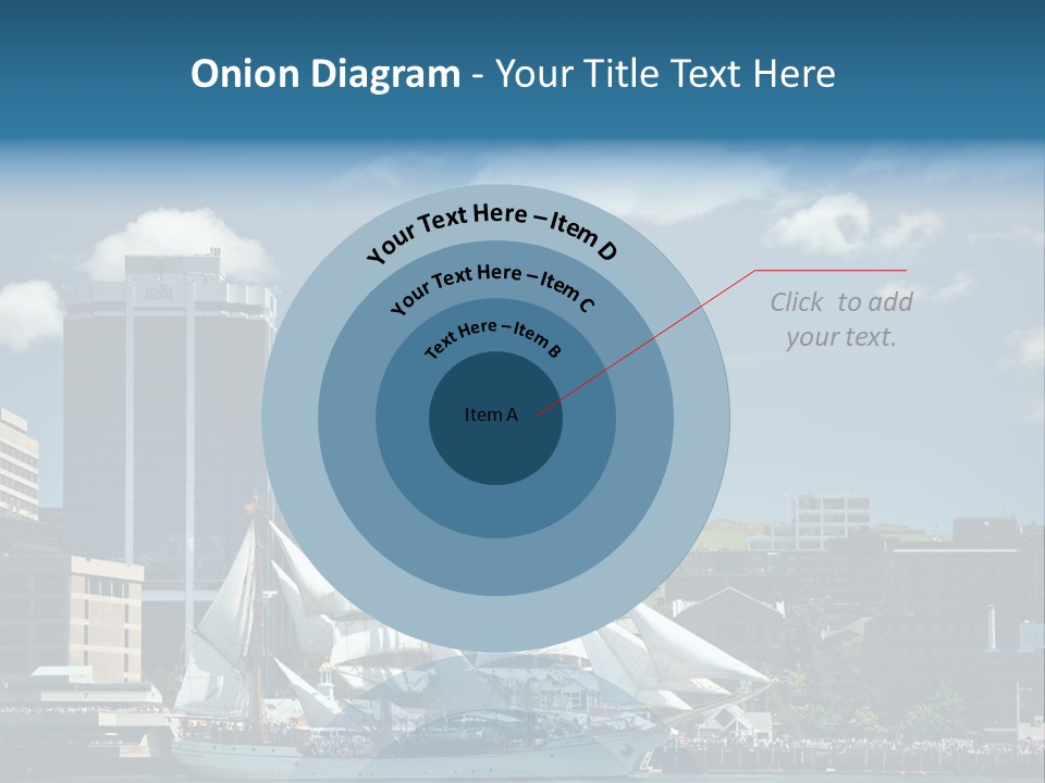 District Skyline Economy PowerPoint Template