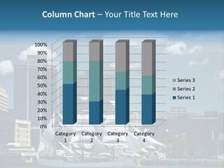 District Skyline Economy PowerPoint Template