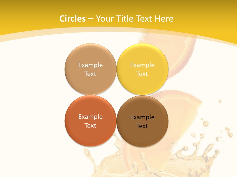 Taste Lemonade Rind PowerPoint Template