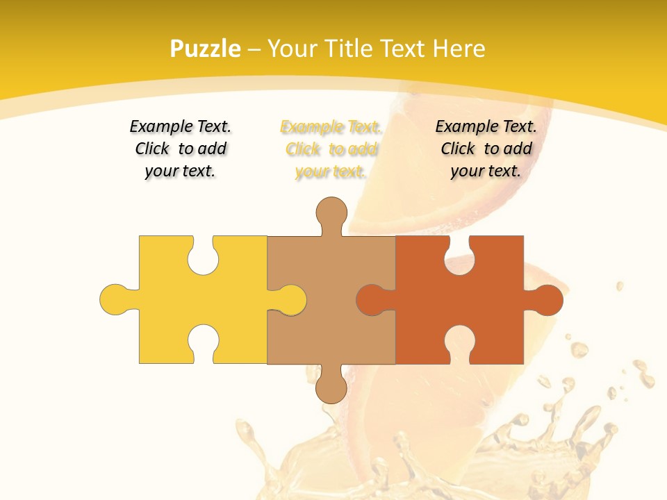 Taste Lemonade Rind PowerPoint Template