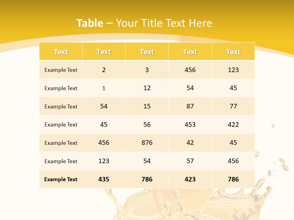 Taste Lemonade Rind PowerPoint Template