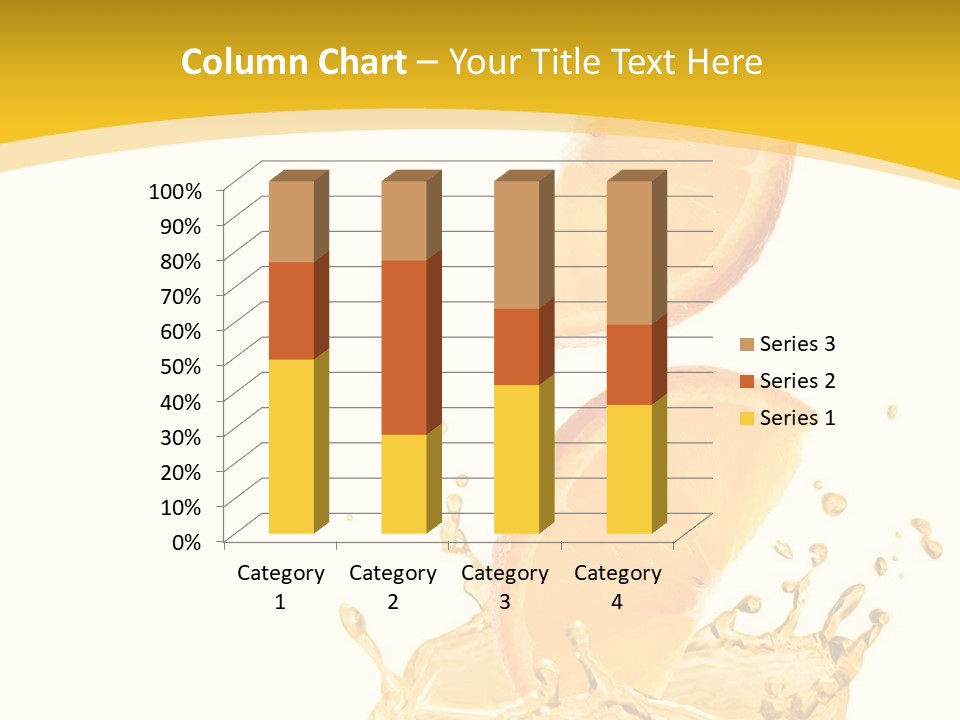 Taste Lemonade Rind PowerPoint Template