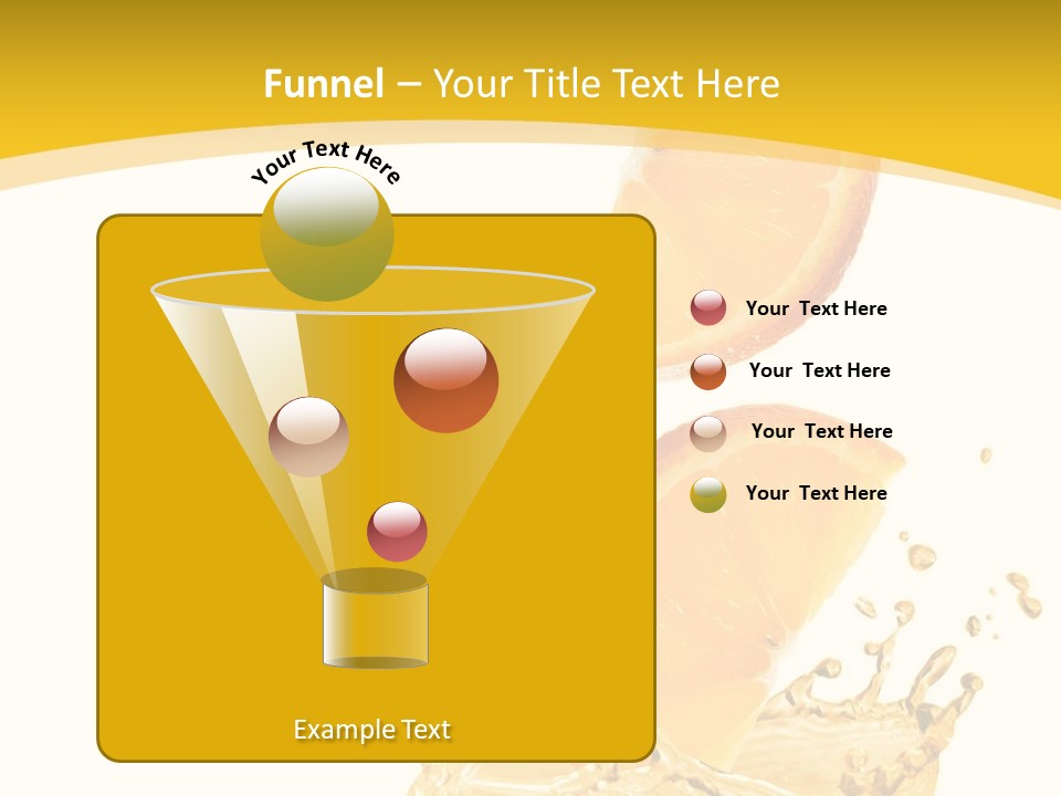 Taste Lemonade Rind PowerPoint Template