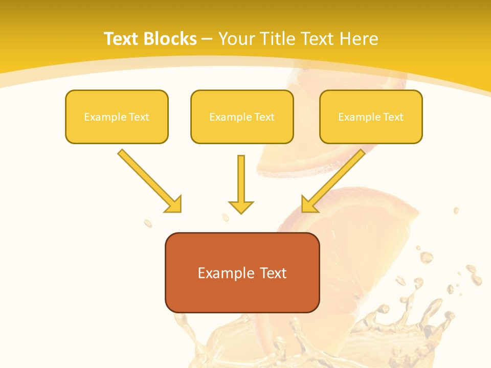Taste Lemonade Rind PowerPoint Template