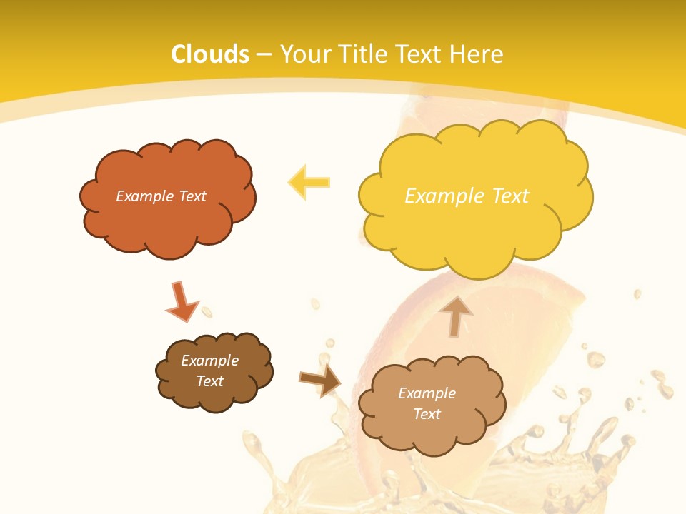 Taste Lemonade Rind PowerPoint Template