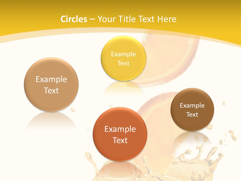 Taste Lemonade Rind PowerPoint Template