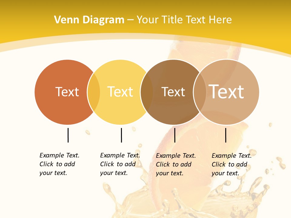 Taste Lemonade Rind PowerPoint Template