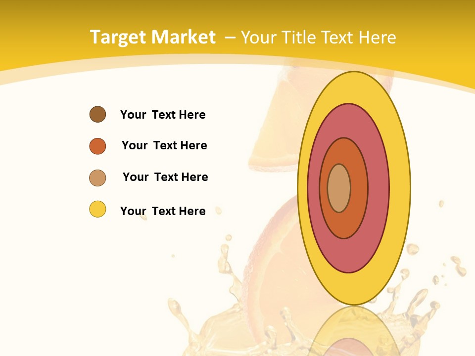 Taste Lemonade Rind PowerPoint Template