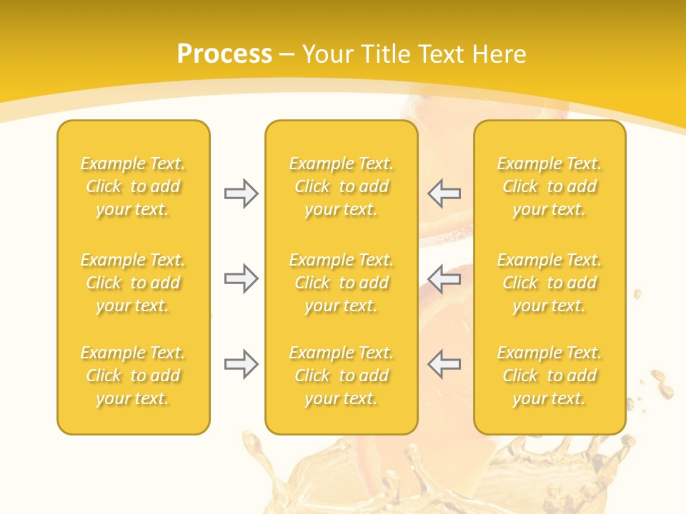 Taste Lemonade Rind PowerPoint Template
