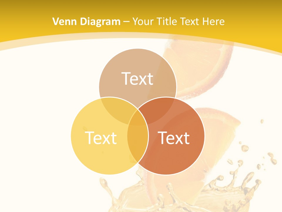 Taste Lemonade Rind PowerPoint Template