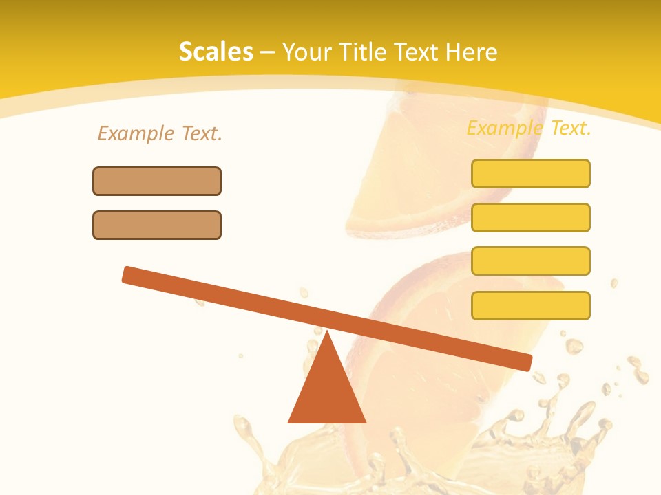 Taste Lemonade Rind PowerPoint Template