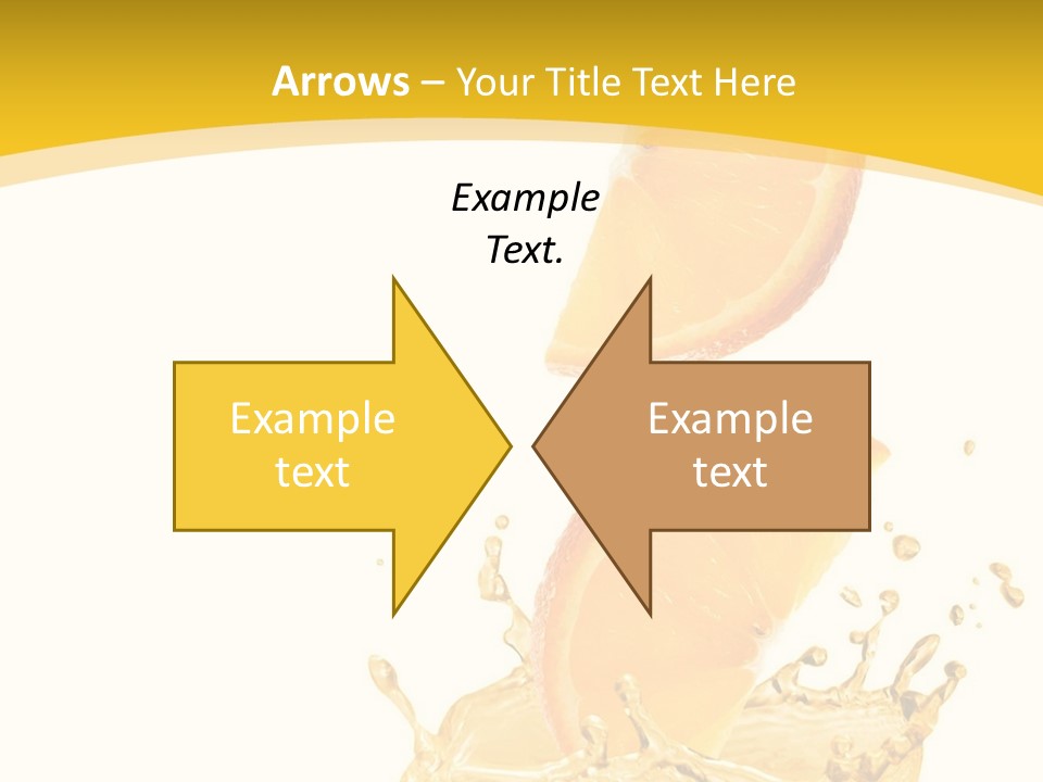 Taste Lemonade Rind PowerPoint Template