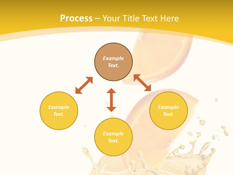 Taste Lemonade Rind PowerPoint Template