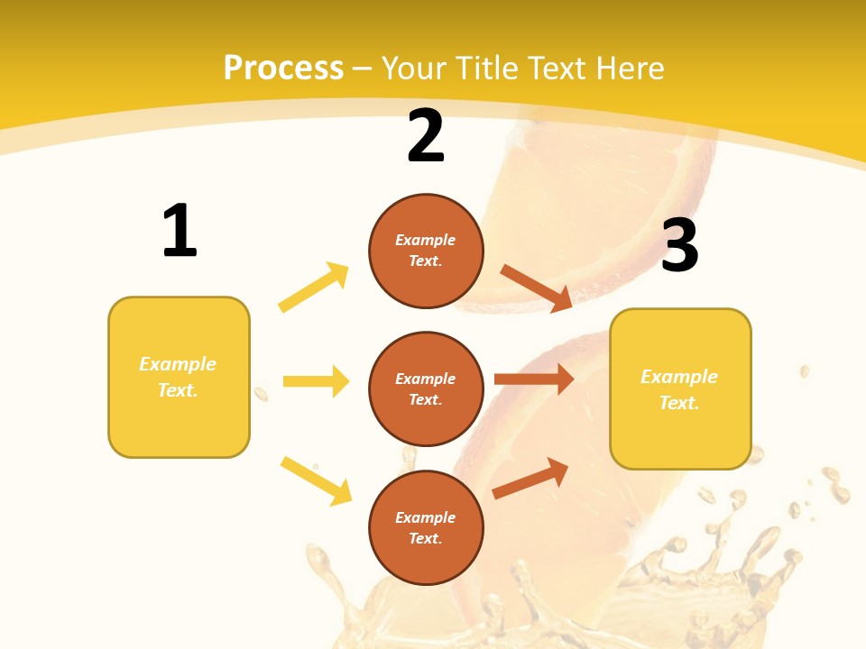Taste Lemonade Rind PowerPoint Template