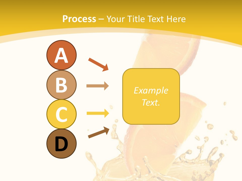 Taste Lemonade Rind PowerPoint Template