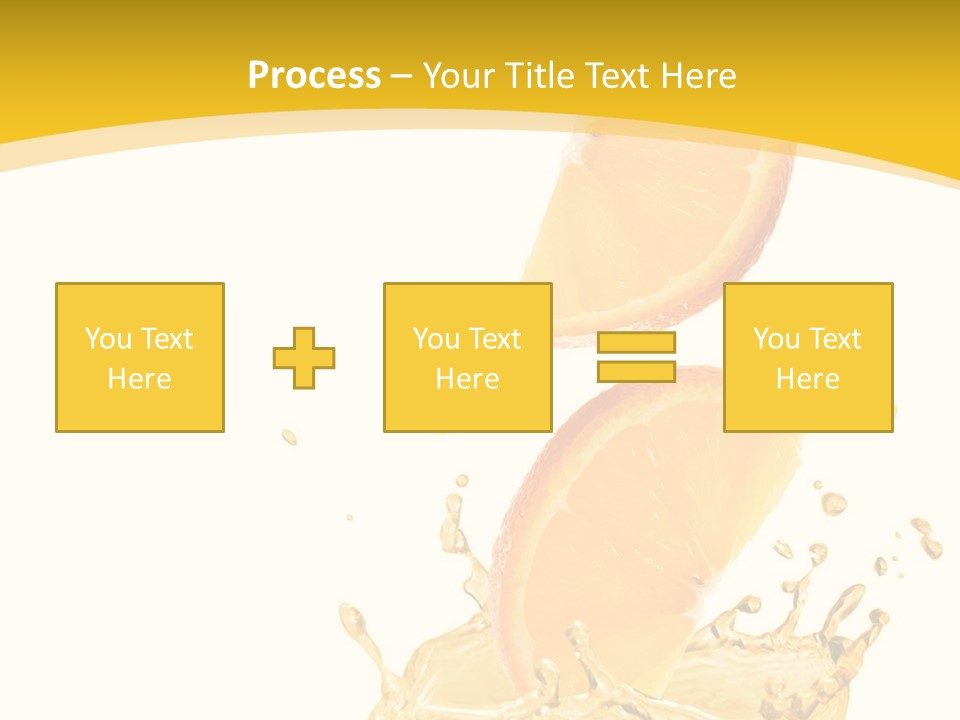Taste Lemonade Rind PowerPoint Template