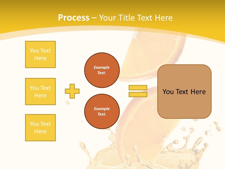 Taste Lemonade Rind PowerPoint Template