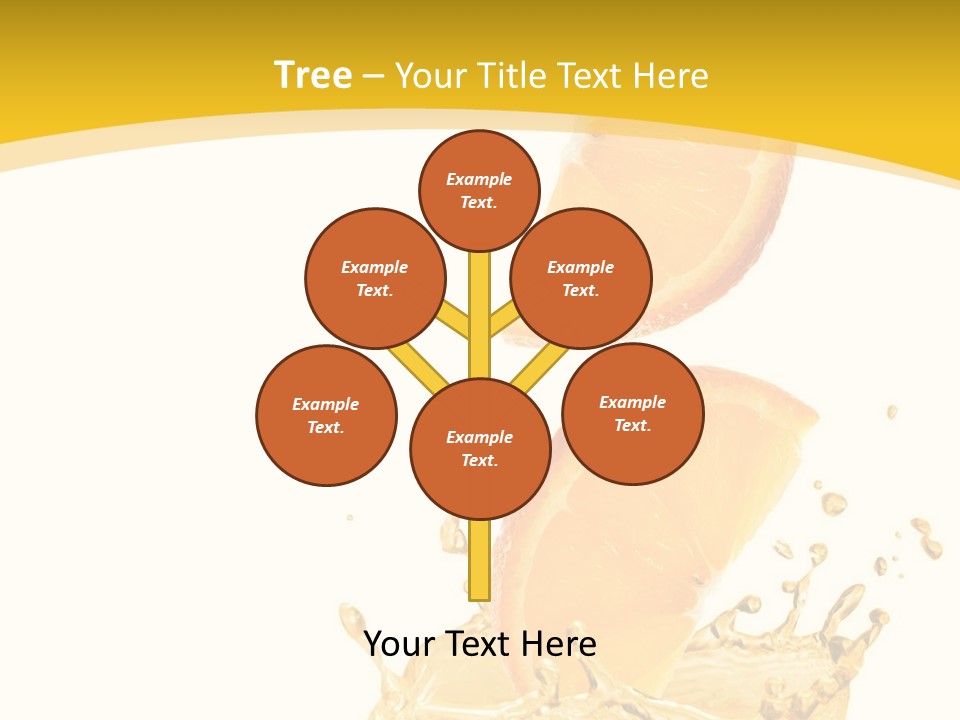 Taste Lemonade Rind PowerPoint Template