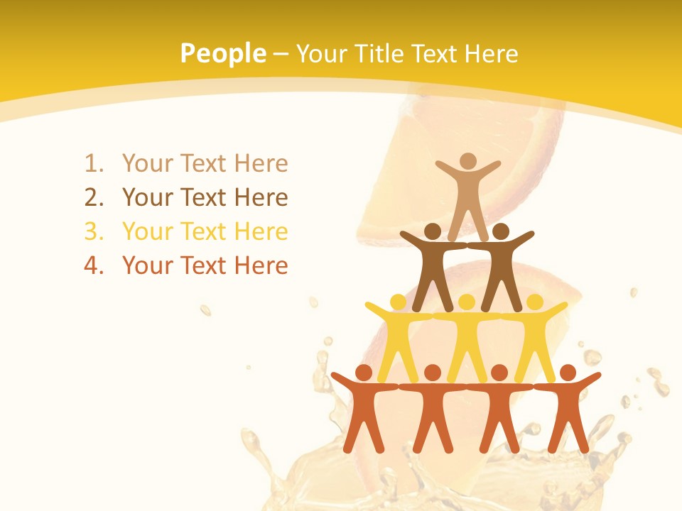 Taste Lemonade Rind PowerPoint Template