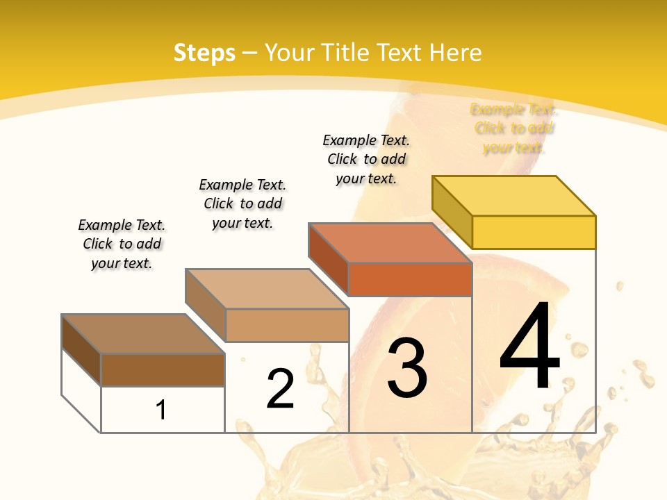 Taste Lemonade Rind PowerPoint Template