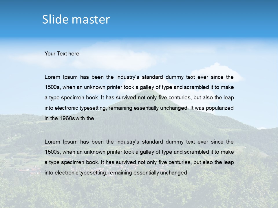 Machinery Work Earth PowerPoint Template