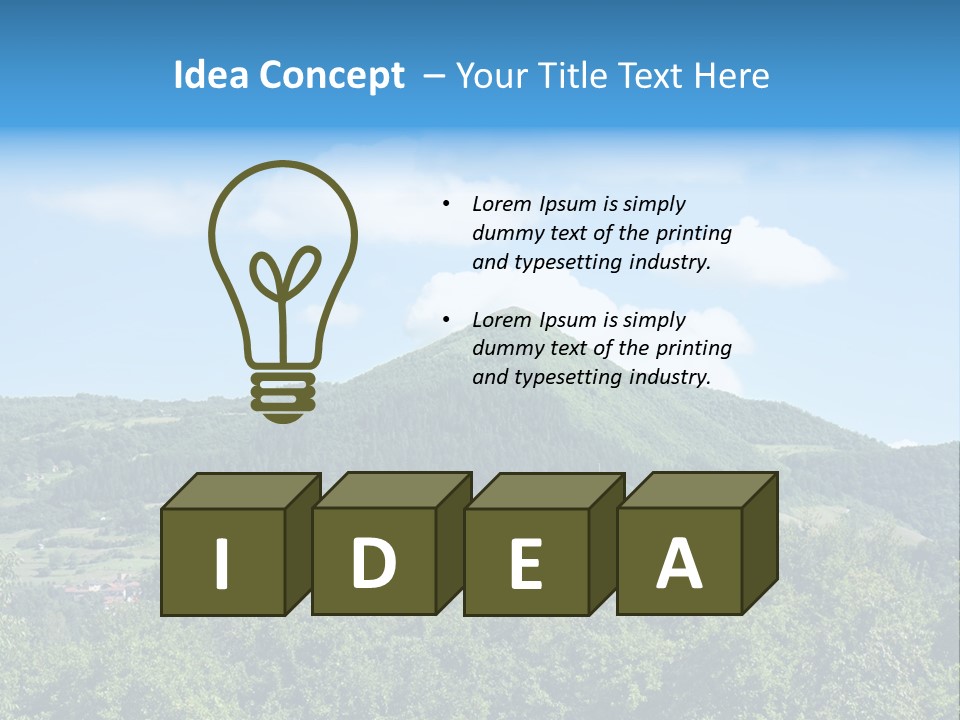 Machinery Work Earth PowerPoint Template