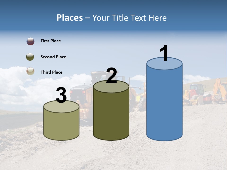 Machinery Work Earth PowerPoint Template