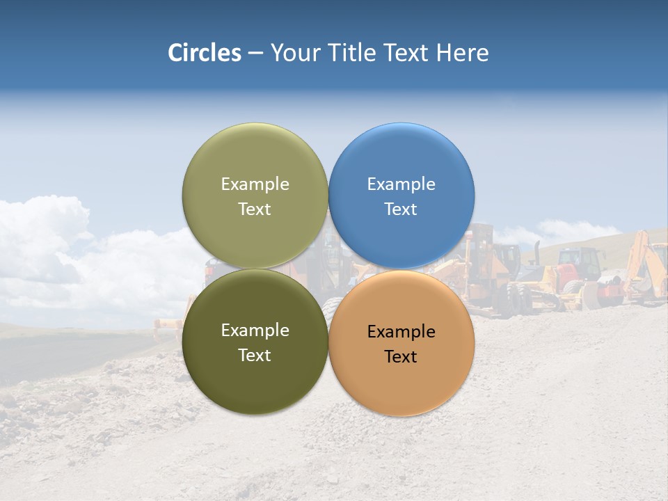 Machinery Work Earth PowerPoint Template