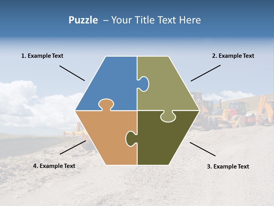 Machinery Work Earth PowerPoint Template