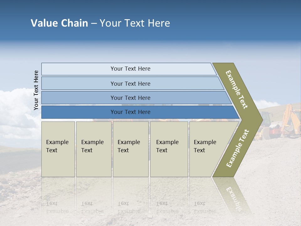Machinery Work Earth PowerPoint Template