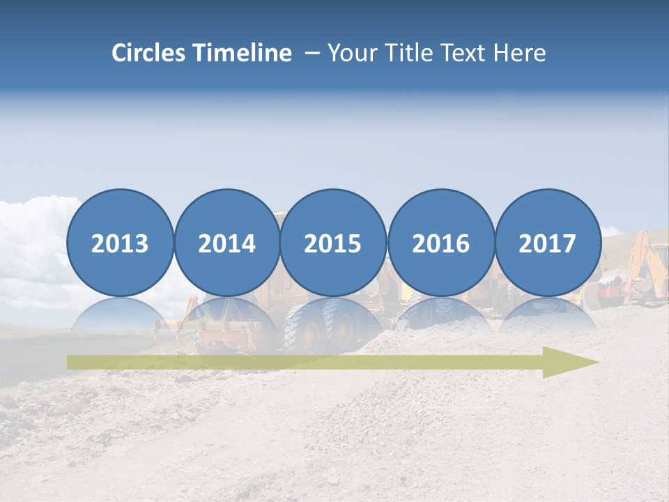 Machinery Work Earth PowerPoint Template