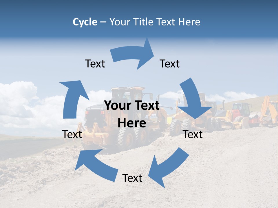 Machinery Work Earth PowerPoint Template