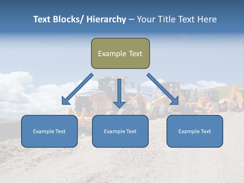 Machinery Work Earth PowerPoint Template