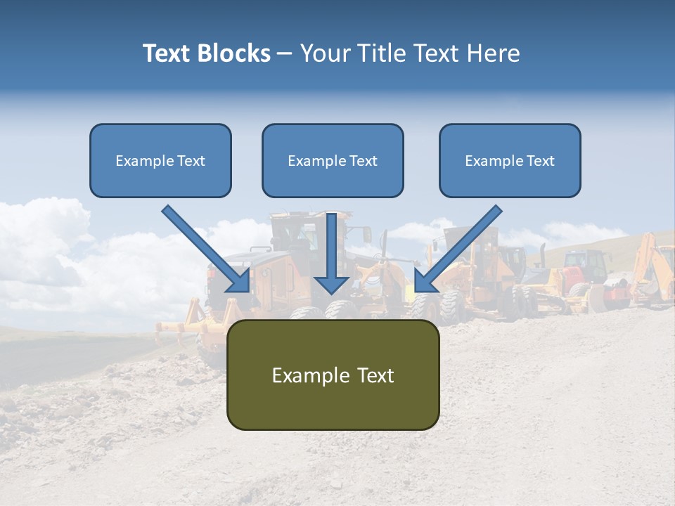 Machinery Work Earth PowerPoint Template