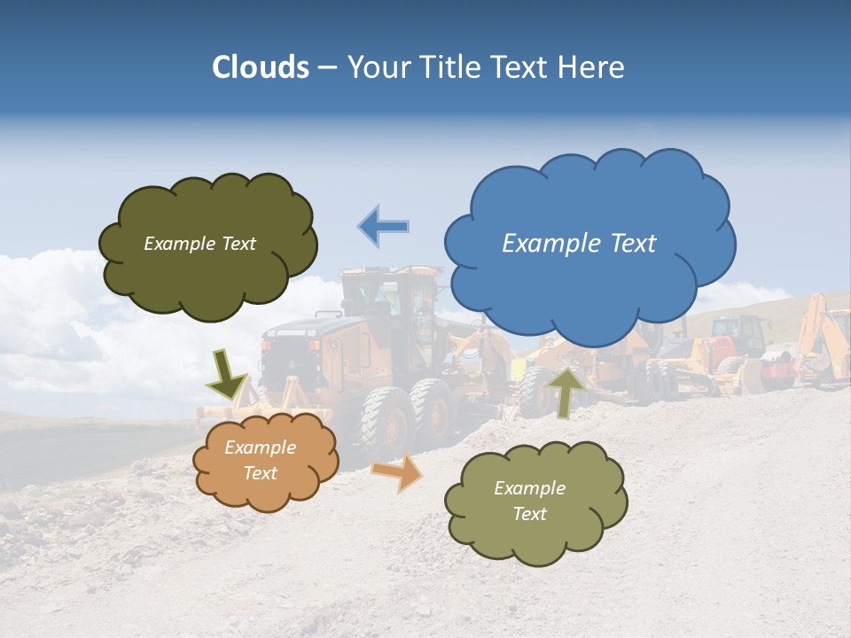Machinery Work Earth PowerPoint Template