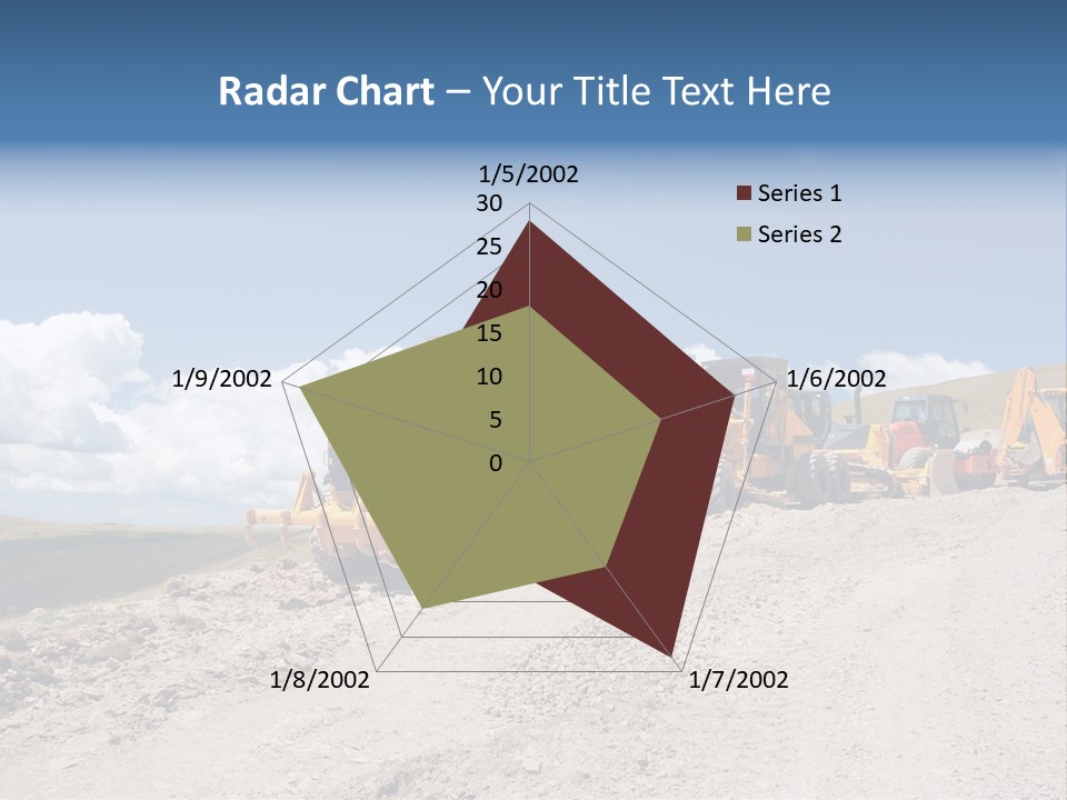 Machinery Work Earth PowerPoint Template