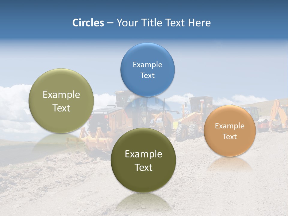 Machinery Work Earth PowerPoint Template